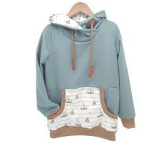 Hoodie [ Damen ] Küstenkind Boote